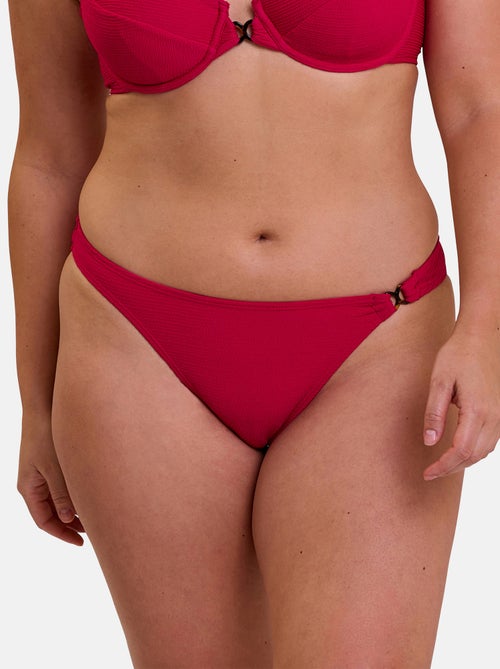 Bas de maillot de bain Glamourous Textured Sans Complexe - Kiabi