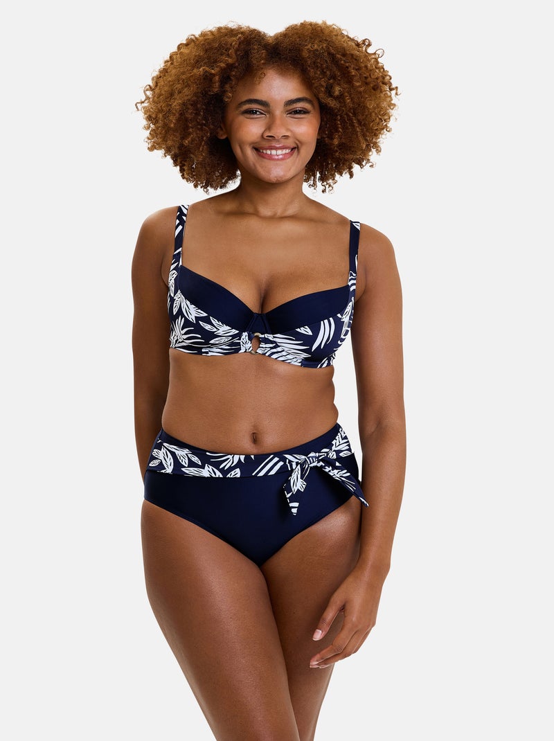 Bas de maillot de bain kelaa sans complexe lingerie Bleu marine - Kiabi