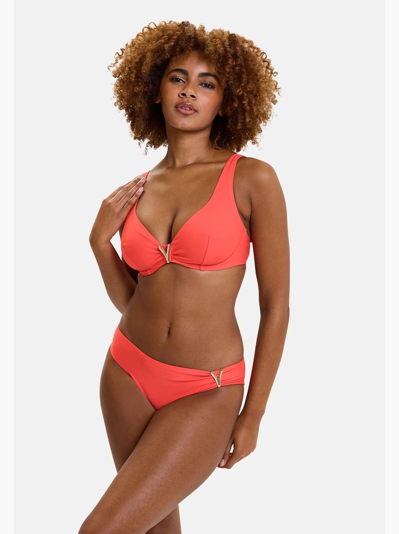 Bas de maillot de bain managua sans complexe lingerie Orange clémentine - Kiabi