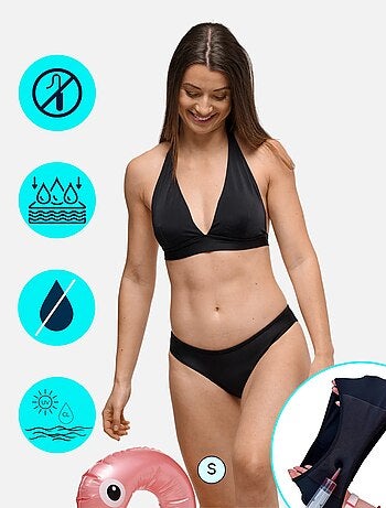 Bas de Maillot de bain Menstruel - Femme & Ado - Flux Abondant - Eva - SORIO