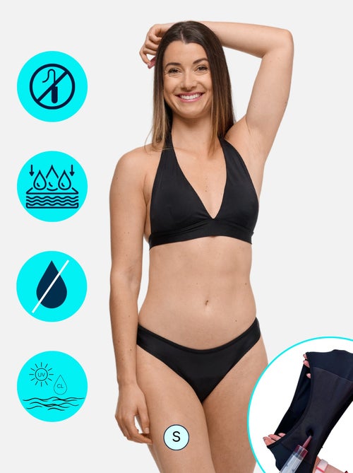 Bas de Maillot de bain Menstruel - Femme & Ado - Flux Moyen - Eva - SORIO - Kiabi