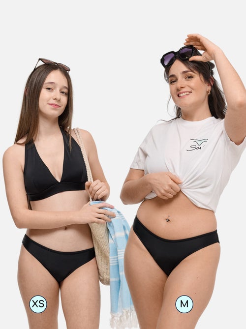 Bas de Maillot de bain Menstruel - Femme & Ado - Flux Moyen - Eva - SORIO - Kiabi