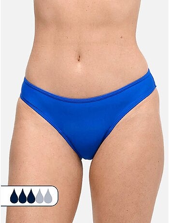 Bas de Maillot de Bain Menstruel - Femme & Ado - Flux Moyen - Eva Bleu - SORIO