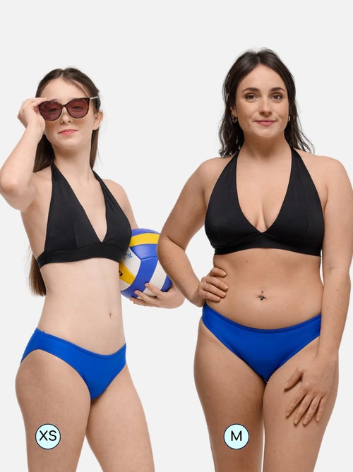 Bas de Maillot de Bain Menstruel - Femme & Ado - Flux Moyen - Eva Bleu - SORIO - Kiabi