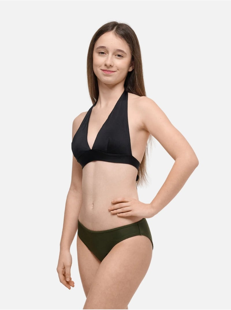Bas de Maillot de bain Menstruel - Femme & Ado - Flux Moyen - Eva Kaki - SORIO Kaki - Kiabi