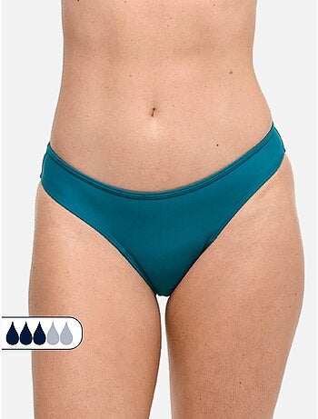 Bas de Maillot de Bain Menstruel - Femme & Ado - Flux Moyen - Eva Vert - SORIO