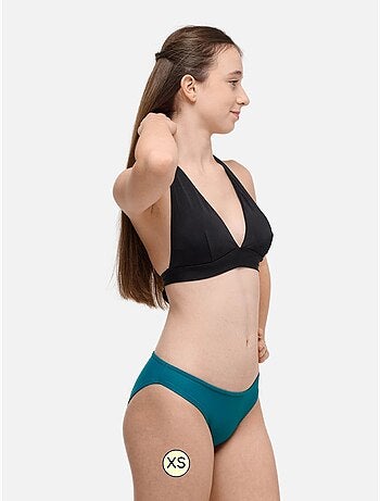 Bas de Maillot de Bain Menstruel - Femme & Ado - Flux Moyen - Eva Vert - SORIO