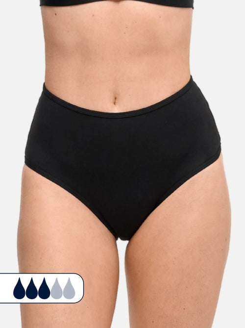 Bas de Maillot de bain Menstruel - taille haute - Flux Moyen - Naya - SORIO - Kiabi
