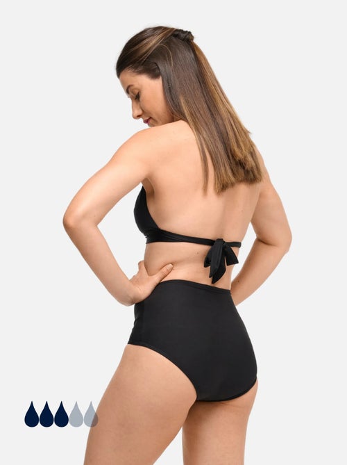 Bas de Maillot de bain Menstruel - taille haute - Flux Moyen - Naya - SORIO - Kiabi