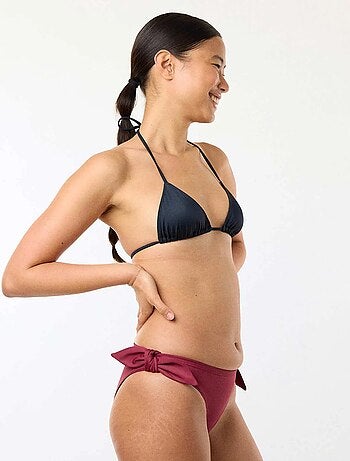 Bas de maillot de bain menstruel à nœuds - Culotte Femme - SMOON