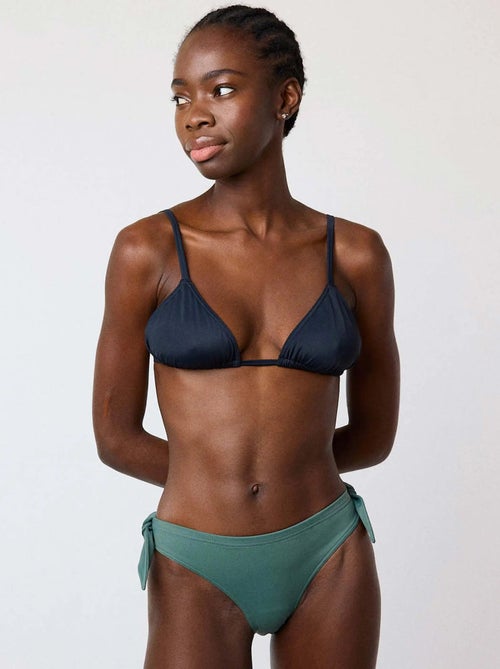 Bas de maillot de bain menstruel à nœuds - Culotte Femme - SMOON - Kiabi