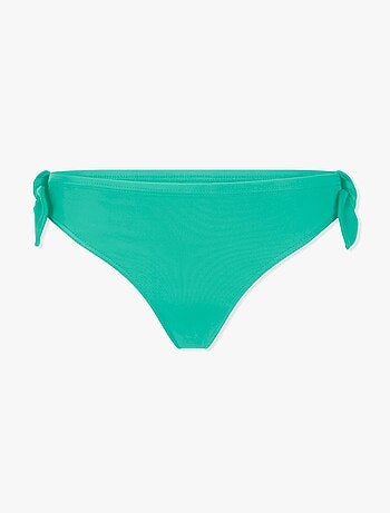 Bas de maillot de bain menstruel à nœuds étanche - Culotte Ado - Flux moyen