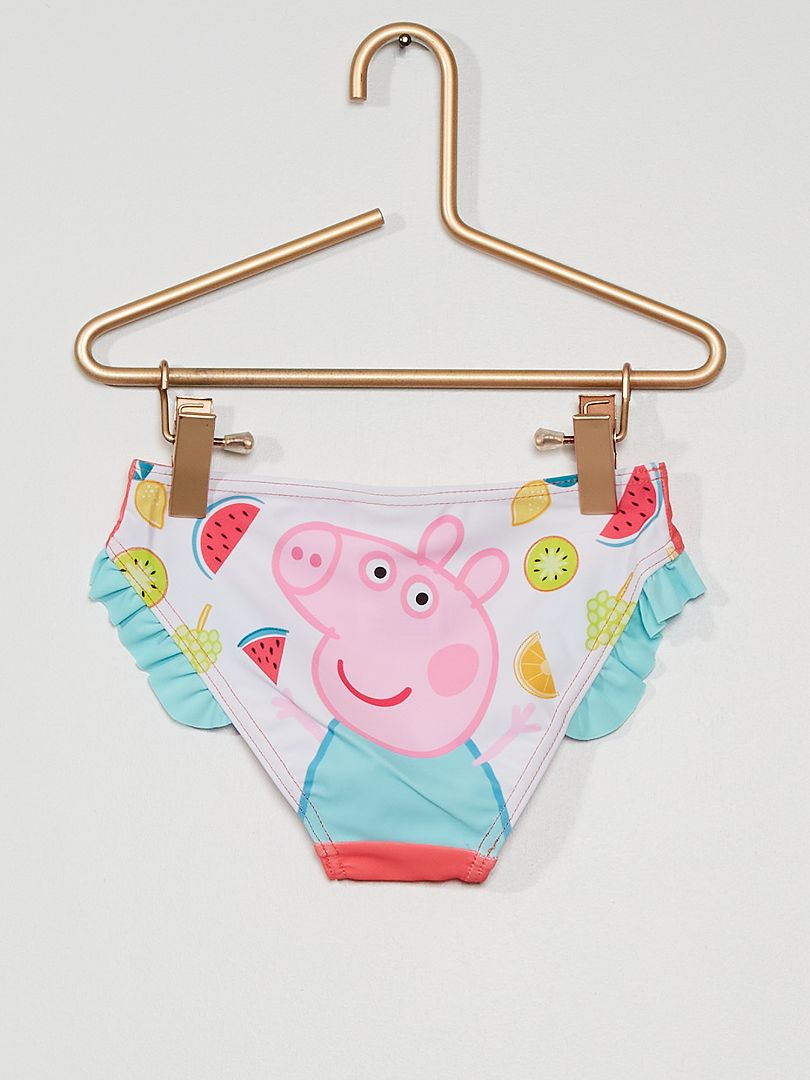 Maillot De Bain 1 Pièce Peppa Pig Rose - Taille 4/5 Ans, Neuf Avec étiquettes