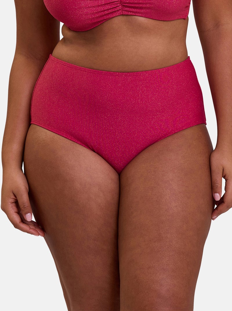 Bas de maillot de bain Reflet Sans Complexe Rose - Kiabi