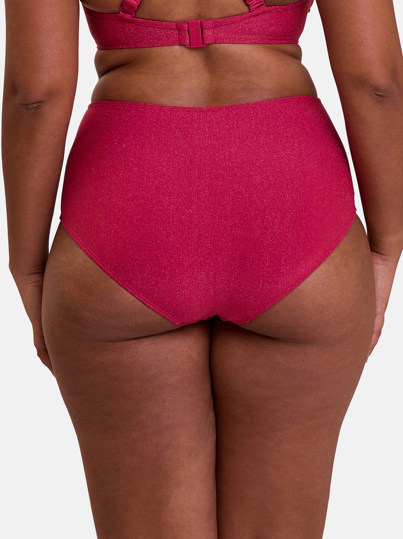 Bas de maillot de bain Reflet Sans Complexe Rose - Kiabi
