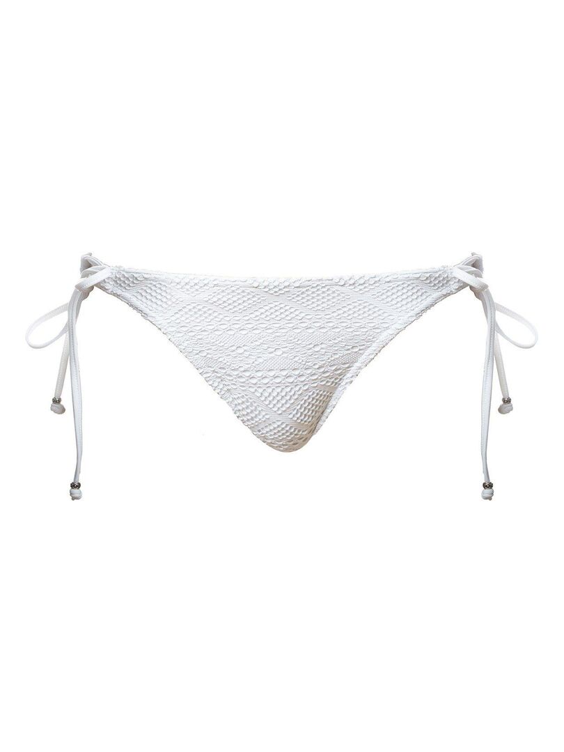 Bas de maillot de bain réglable crochet Sundance Blanc - Kiabi