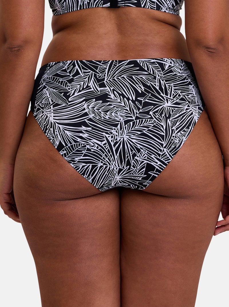 Bas de maillot de bain Seychelles Sans Complexe Noir Blanc - Kiabi