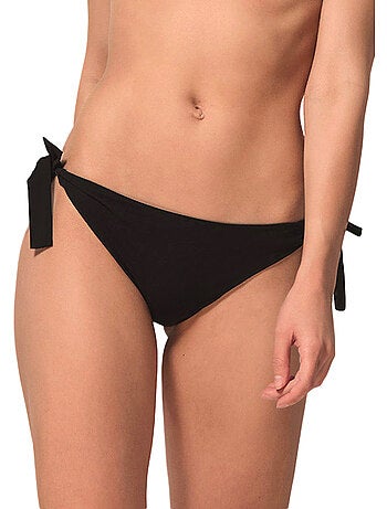 Bas de maillot de bain slip à nouettes blue sense