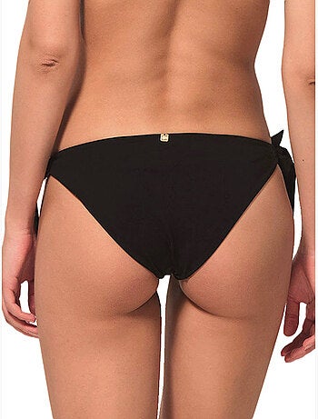 Bas de maillot de bain slip à nouettes blue sense
