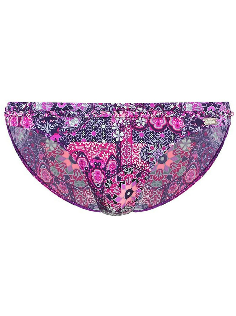 Bas de maillot de bain slip buffalo Violet - Kiabi