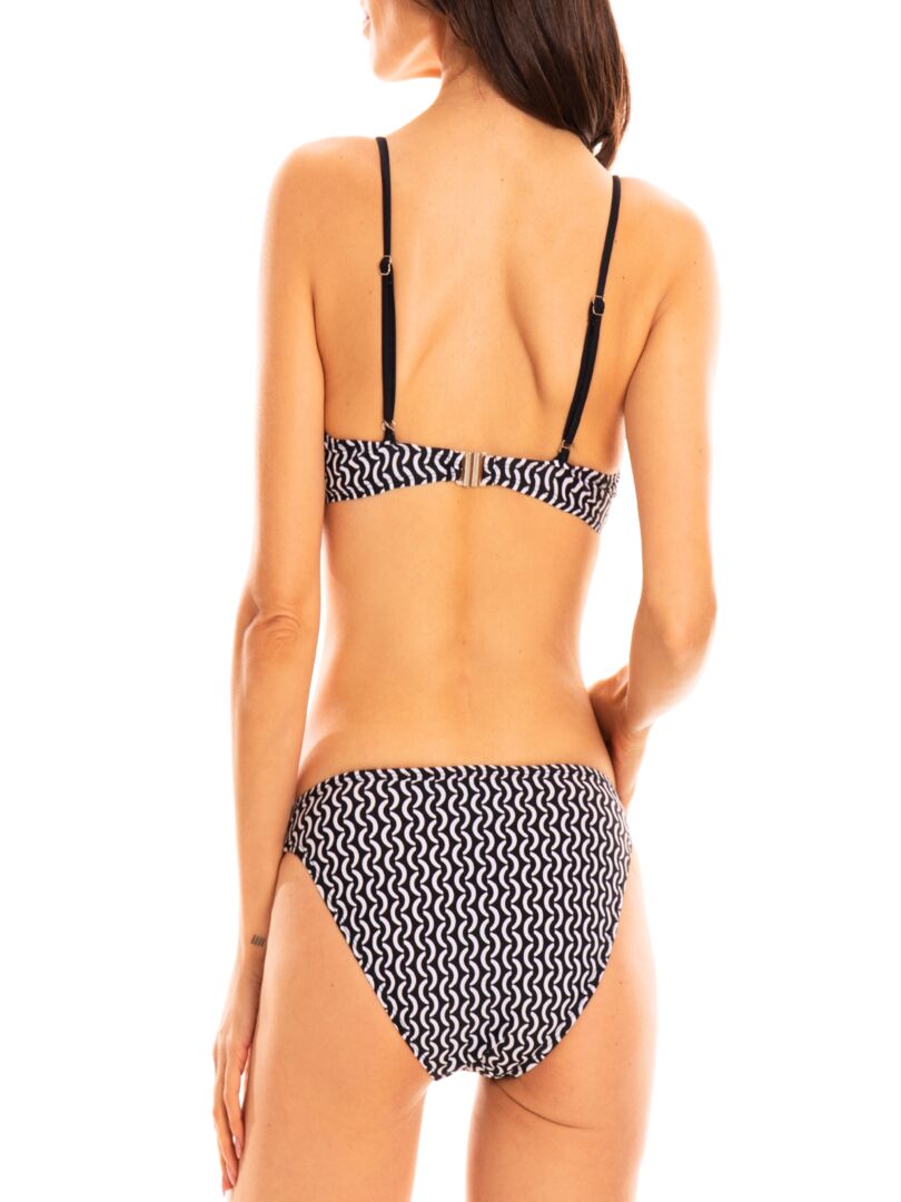 Bas De Bikini Imprimé Classique Elle Swim - Taille UK, Marque Panache, Neuf Avec étiquettes