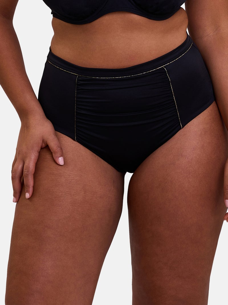 Bas de maillot de bain Speekaboo Shape Sans Complexe Noir - Kiabi