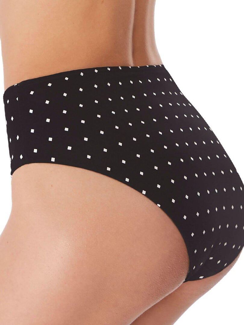 Bas de maillot de bain taille haute Jewel cove Noir - Kiabi