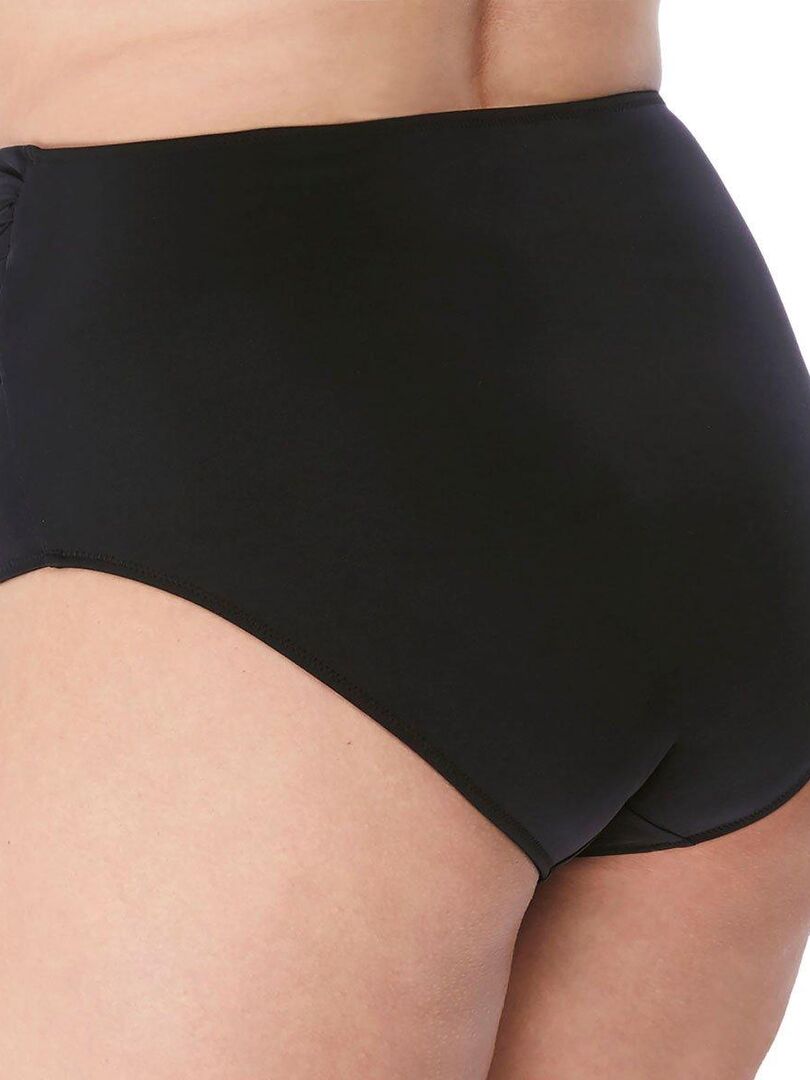 Bas de maillot de bain twisté Magnetic Noir - Kiabi