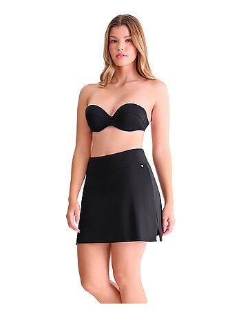 Bas de maillot jupe-short de bain capri