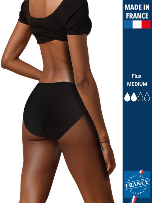 Bas de maillot menstruel - Flux Medium - Kiabi