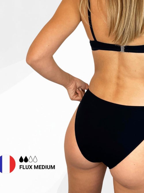Bas de maillot menstruel - Flux Medium - Kiabi
