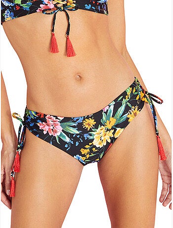 Bas de maillot shorty de bain à nouettes amalfi