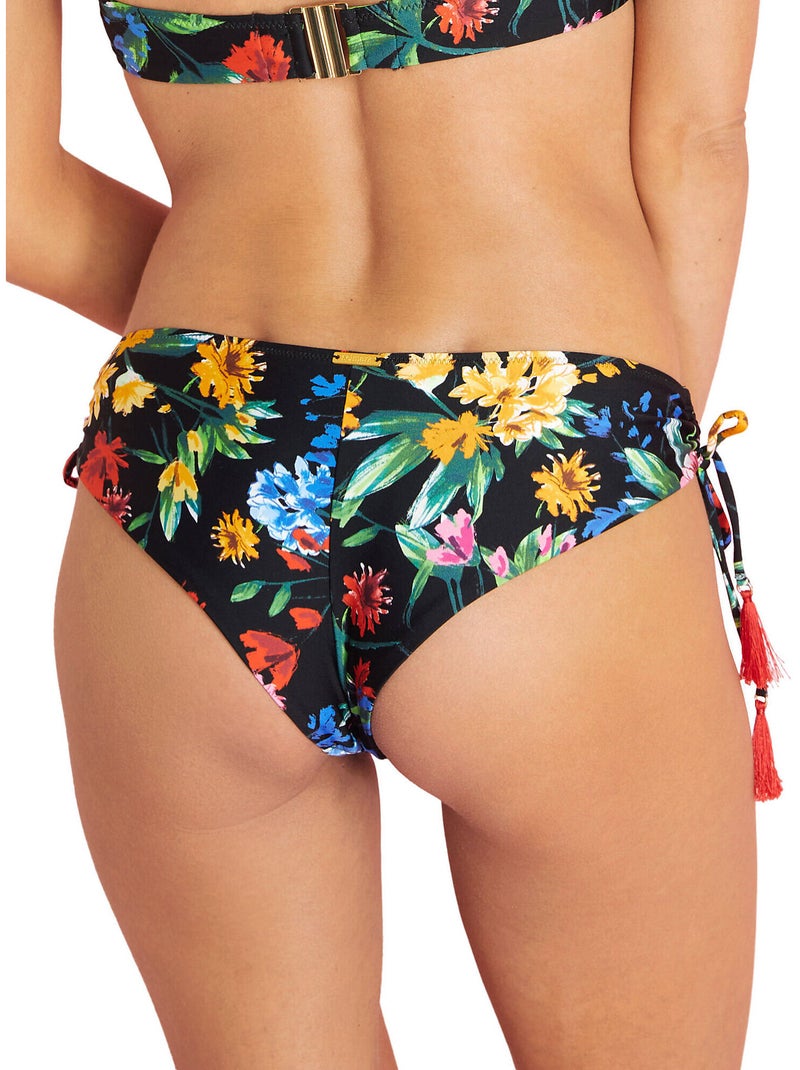 Bas de maillot shorty de bain à nouettes amalfi Noir - Kiabi