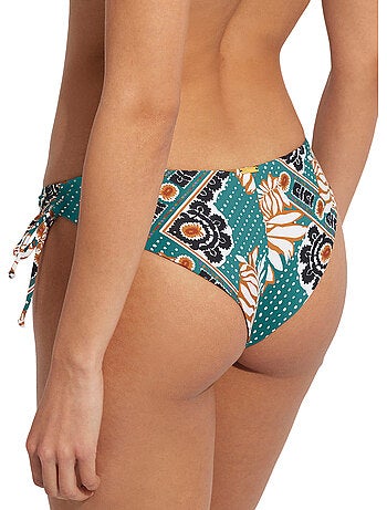 Bas de maillot shorty de bain à nouettes bari