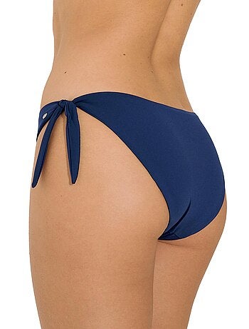 Bas de maillot slip de bain à nouettes palma