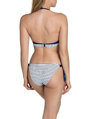 Bas de maillot slip de bain à nouettes puerto rico