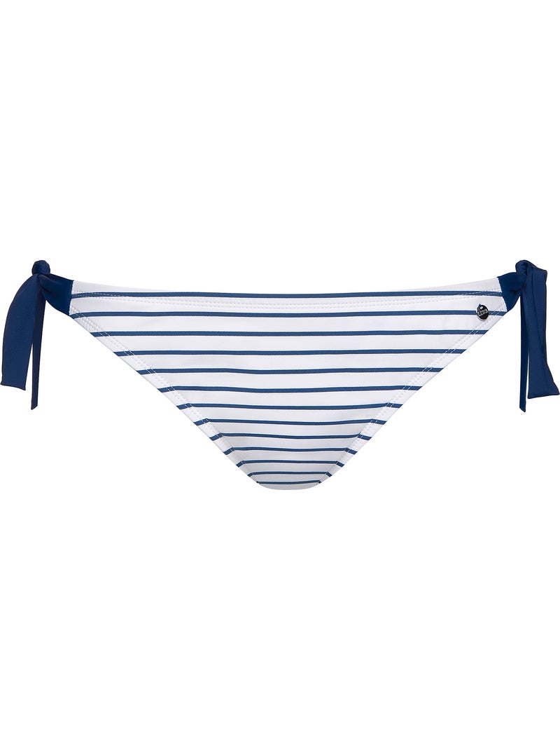 Bas de maillot slip de bain à nouettes puerto rico Bleu marine - Kiabi