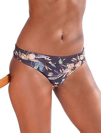 Bas de maillot slip de bain ceinturé malia
