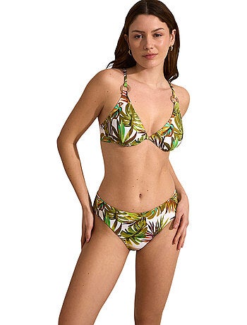 Bas de maillot slip de bain jade