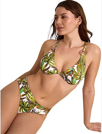 Bas de maillot slip de bain jade