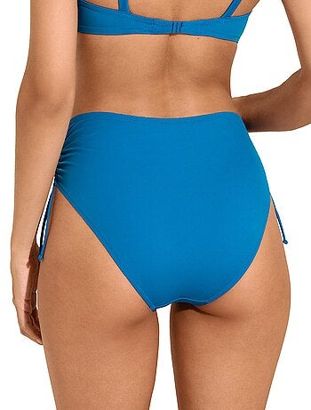 Bas de maillot slip de bain taille haute côtés réglables viviero