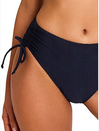 Bas de maillot slip de bain taille haute nautilus