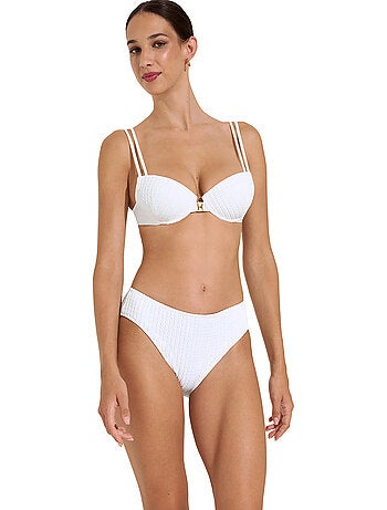 Bas de maillot slip de bain taille haute sardinia