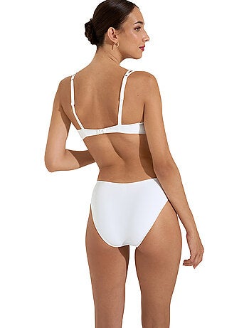 Bas de maillot slip de bain taille haute sardinia