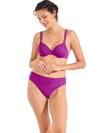 Bas de maillot slip de bain taille haute sorrento
