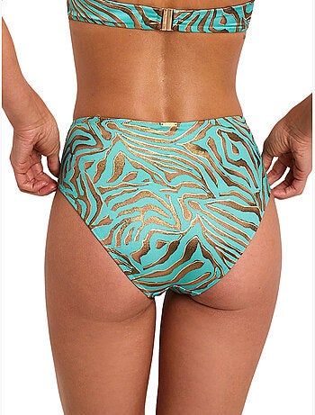 Bas de maillot slip de bain taille haute utopia
