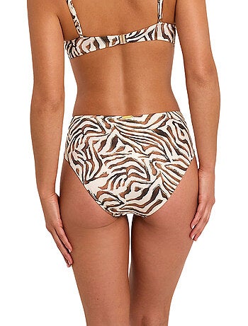 Bas de maillot slip de bain taille haute utopia