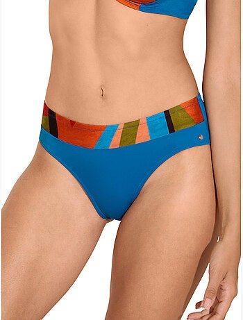 Bas de maillot slip de bain taille haute viviero
