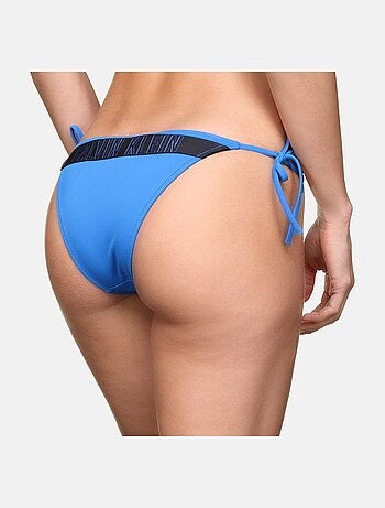 Bas de maillot Tanga Calvin Klein unie