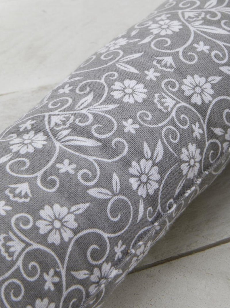 Bas de porte imprimé floral coton CHARME Gris - Kiabi